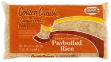 Goya Golden Canilla Parboiled Long Grain Rice, 1 Pound (Pack of 30)