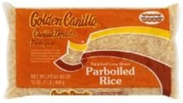 Goya Golden Canilla Parboiled Long Grain Rice, 1 Pound (Pack of 30)