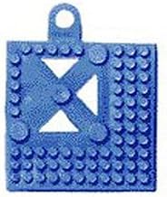 Notrax Drainage Mat Accessory Corner Piece, 2" x 2" x 9/16", Blue