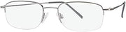 FLEXON Eyeglasses FLX 806MAG-SET 033 Light Gunmetal 52MM
