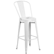 Flash Furniture White / 40 x 27.75 x 27.75 / Contemporary Bar Sets
