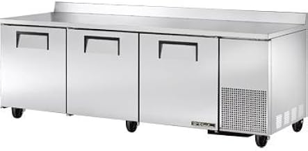 TWT-93 93.25" Deep Work Top Refrigerator W/ 3-Solid Doors, Stainless Exterior-TWT-93