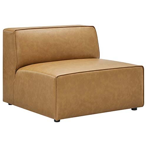 Modway Tan / Armless Chair / Contemporary Sofas & Couches