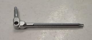 GEARWRENCH 45082C Flexible TORX Key Satin Chrome Finish - T-30