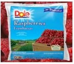 Dole Individual Quick Frozen Raspberry, 5 Pound -- 2 per case.