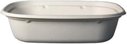 KITCH24/7 Rectangle Molded Fiber Bowl, 32 Ounce, White, 200 Count