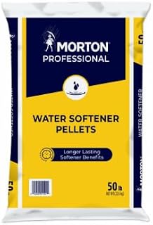 Morton F125010000G Clean & Protect Water Softening Pellets, 50 Lbs. - Quantity 49