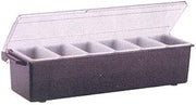 Vollrath 4746-01 Traex Kondi-Keeper Plastic Condiment Dispensers with Pint Ins