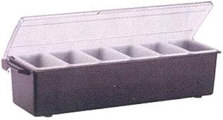 Vollrath 4746-01 Traex Kondi-Keeper Plastic Condiment Dispensers with Pint Ins