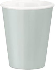 Bormioli Rocco Caffeino Cup, Opal Glass (No Handle), Set of 12, 3.25 oz, Blue