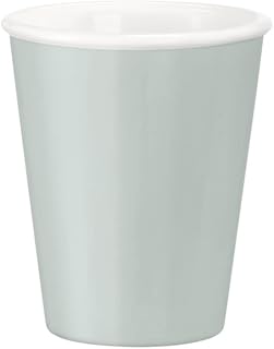Bormioli Rocco Caffeino Cup, Opal Glass (No Handle), Set of 12, 3.25 oz, Blue