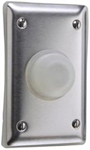 Legrand-Pass & Seymour 4515FS Stainless Steel 1 Gang - Standard Size - Single Recetpacle Wall Plate Legrand