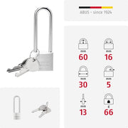 ABUS Single / 30mm /Bügelhöhe 60mm / Modern Keyed Padlocks