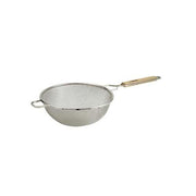 Round Double Mesh Strainer by Winco – Tin-Plated, Brown, Model MST-10D
