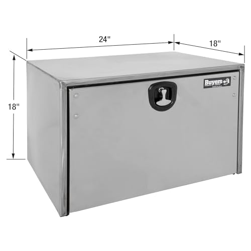 Buyers Products Company 1 / 18x18x24 inches / Silver Truck Bed Toolboxes