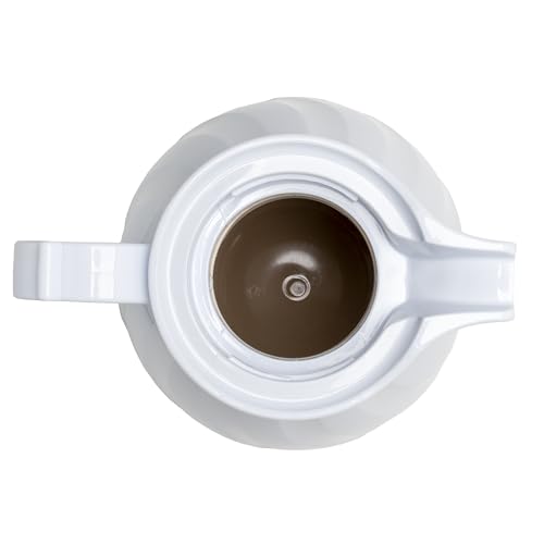 Winco 64 Ounces / White / Modern Thermal Carafes