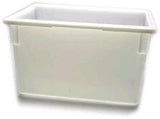 Cambro 182615CW135 182615P Food Storage Box, Full-Size, 22 Gallon, White