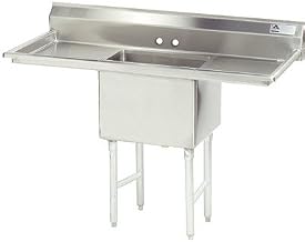 72" x 30" Single Fabricated Bowl Scullery Sink