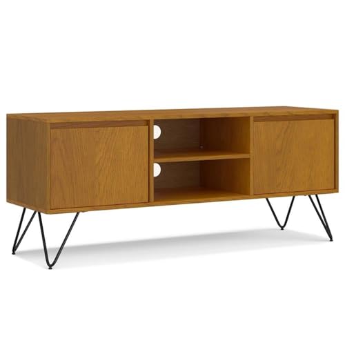 SIMPLIHOME Oak Veneer / 60 inch / TV Stand Television Stands & Entertainment Centers