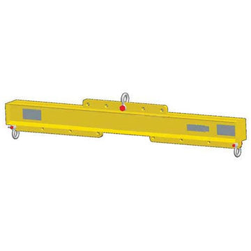 48-120" Economy Lift Beam Adjustable Length by M&W – Safety Yellow, Model 14171