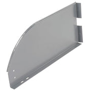 Durham, , Rotary Bin Divider, Pk20 by Rotabin – 34"L x 5"W x 7"H, Steel, Gray, Model 1341-95