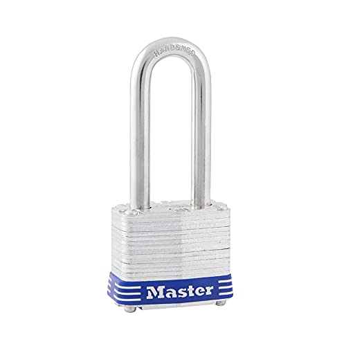 Master Lock Silver / 2" shackle / 1 Pack Keyed Padlocks