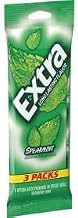Extra Spearmint Gum - 3 per pack -- 20 packs per case.