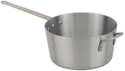 Royal Industries Sauce Pan with Helper Handle and Lid, 7 1/2 qt, Aluminum, Commercial Grade - NSF Certified