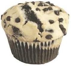 Prairie Coffee House Tuxedo Cream Cheese Chocolate Chip Muffins, 5 Ounce -- 24 per case.