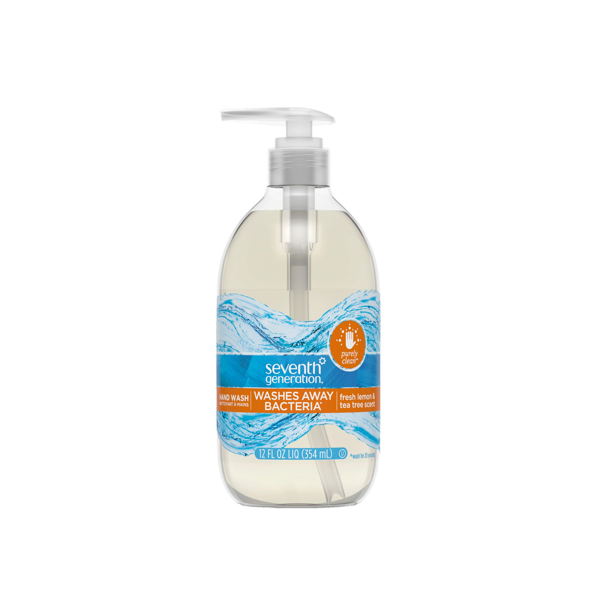 Seventh Generation 22924 Hand Soap, 12 oz., Clear, 8/Case - Default Title