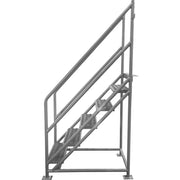 Ballymore Steel Stair Section, 800 lb. Capacity, Gray, 2/Set - 64"