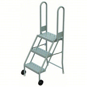 Tri-Arc Manufacturing Steel Step Stand, 300 lb. Capacity, Gray - 54"