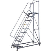 Ballymore Steel Safety Ladder, 600 lb. Capacity, Gray - photo 2