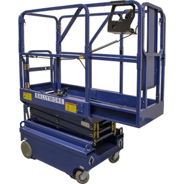 Ballymore Steel Maintenance Lift, 500 lb. Capacity, Red - 21'