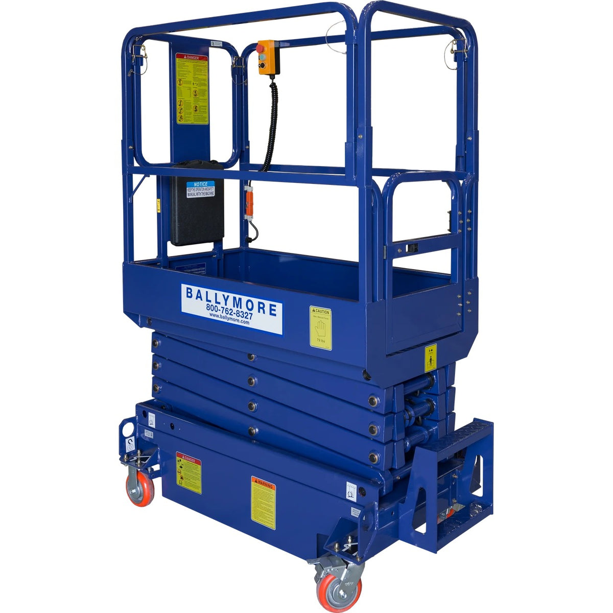 Ballymore MSL Steel Work Platform, 30" x 57", Blue - 16'