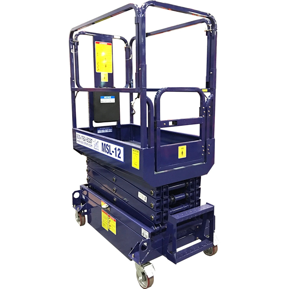 Ballymore MSL Steel Work Platform, 30" x 57", Blue - 19'