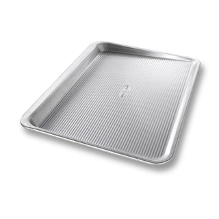 Chicago Metallic 20500 Aluminized Steel Cookie Sheet, 1/2 Size, Silver - Default Title
