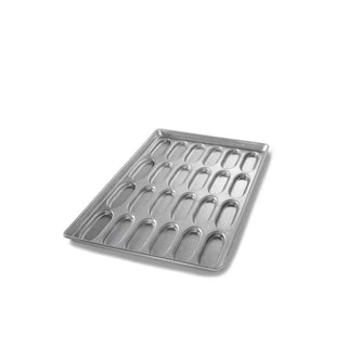 Chicago Metallic Aluminized Steel Hot Dog Bun Pan, Silver - 27 3/4"