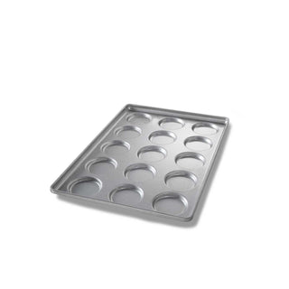Chicago Metallic Aluminized Steel Hamburger Bun Pan, Standard, Silver - 25 11/16"