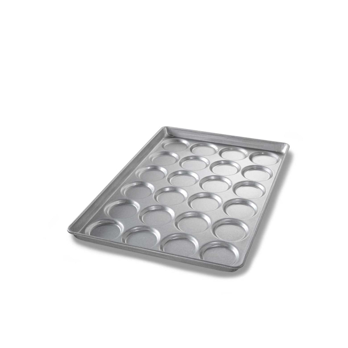Chicago Metallic Aluminized Steel Hamburger Bun Pan, Standard, Silver - 25 3/4"