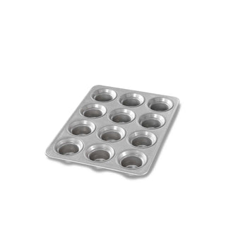 Chicago Metallic Aluminized Steel Muffin Pan, Mini, Silver - 13 7/8"
