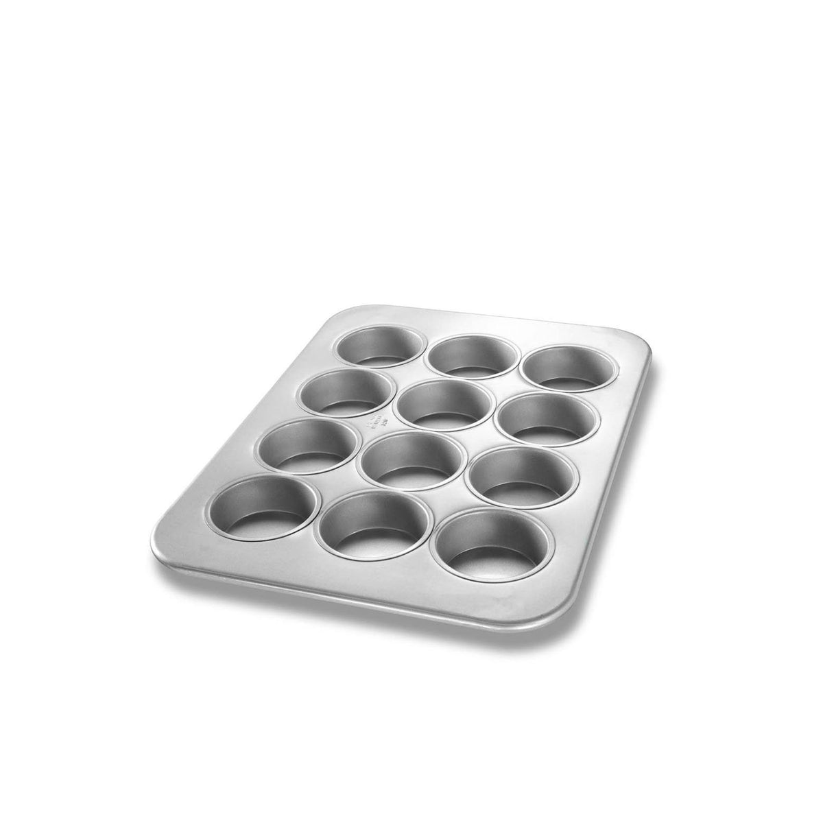 Chicago Metallic Aluminized Steel Muffin Pan, Large / Jumbo, Silver - 17 7/8"