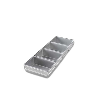 Chicago Metallic Aluminized Steel Loaf Pan, Silver - 9 3/16"