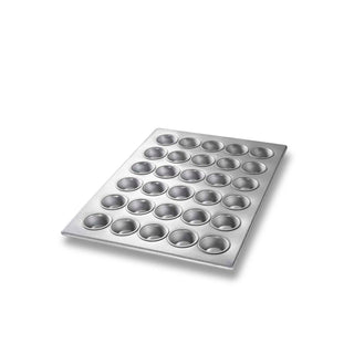 Chicago Metallic Aluminized Steel Muffin Pan, Mini, Silver - 17 7/8"