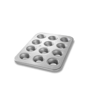 Chicago Metallic Aluminized Steel Muffin Pan, Standard, Silver - 17 7/8"