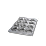 Chicago Metallic 45355 Aluminized Steel Mini Cake Pan, Large / Jumbo, Silver - Default Title