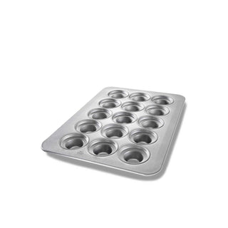 Chicago Metallic Aluminized Steel Muffin Pan, Large / Jumbo, Silver - 15 7.5