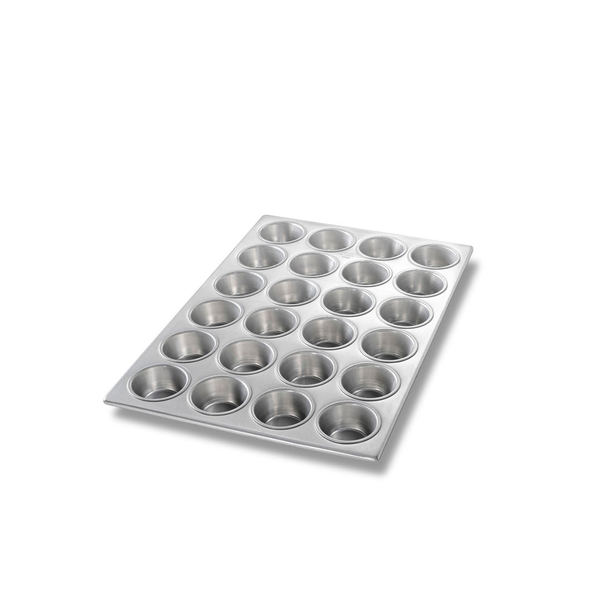 Chicago Metallic Aluminum Muffin Pan, Standard, Silver - Plain