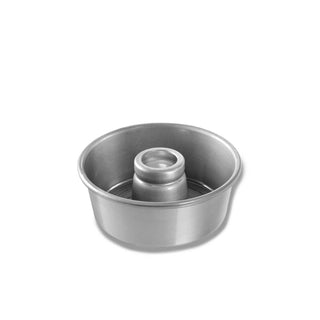 Chicago Metallic Aluminum Angel Food Cake Pan, Silver - 60 oz.