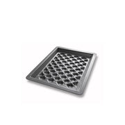 Chicago Metallic 70824 Aluminum Grill Pan, 1/4 Size, Silver - Default Title